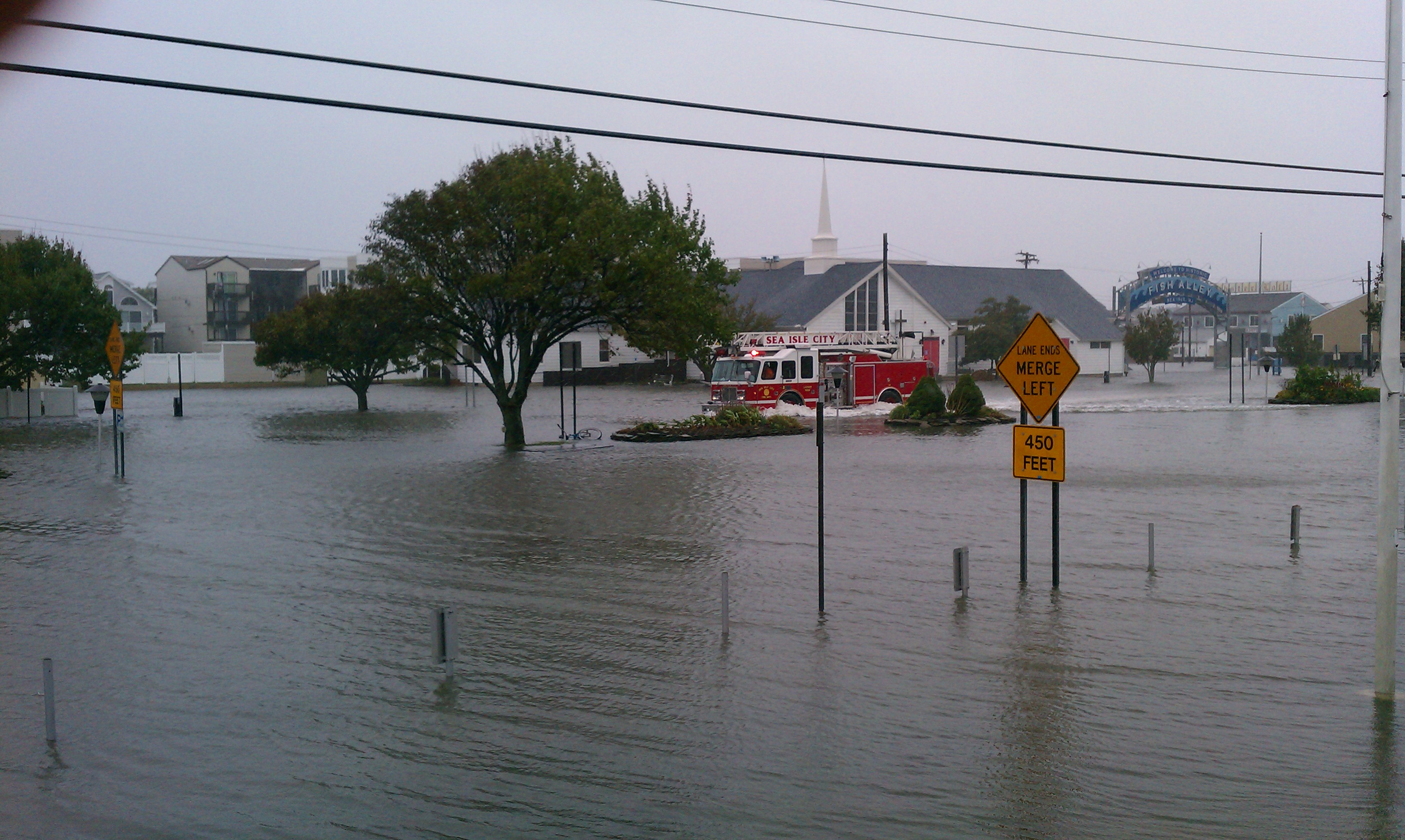 Sea Isle City, NJ Hurricane Sandy October 29, 2012 Paul